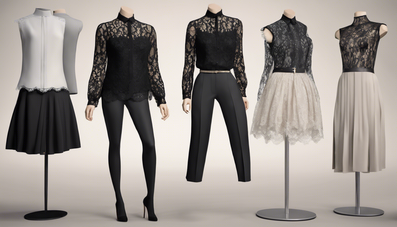 découvrez comment la blouse en dentelle noire peut rehausser votre style et apporter une touche d'élégance à toutes vos tenues. apprenez à l'associer pour créer des looks variés, des occasions formelles aux sorties décontractées. transformez votre garde-robe avec cette pièce incontournable.