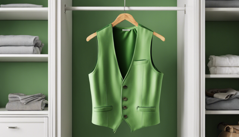 découvrez pourquoi une veste sans manche verte est l'élément incontournable de votre garde-robe. alliant style et praticité, elle s'adapte à toutes les occasions et apporte une touche tendance à vos tenues. apprenez à l'associer et à tirer le meilleur parti de ce vêtement essentiel pour sublimer votre look.