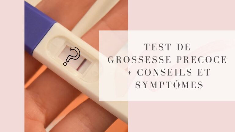 Test de grossesse ultra précoce à 10 DPO avec explications et symptômes liés à la grossesse