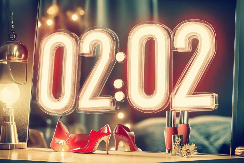 02h02 signification : à la découverte des messages cachés derrière les heures miroirs en beauté et mode
