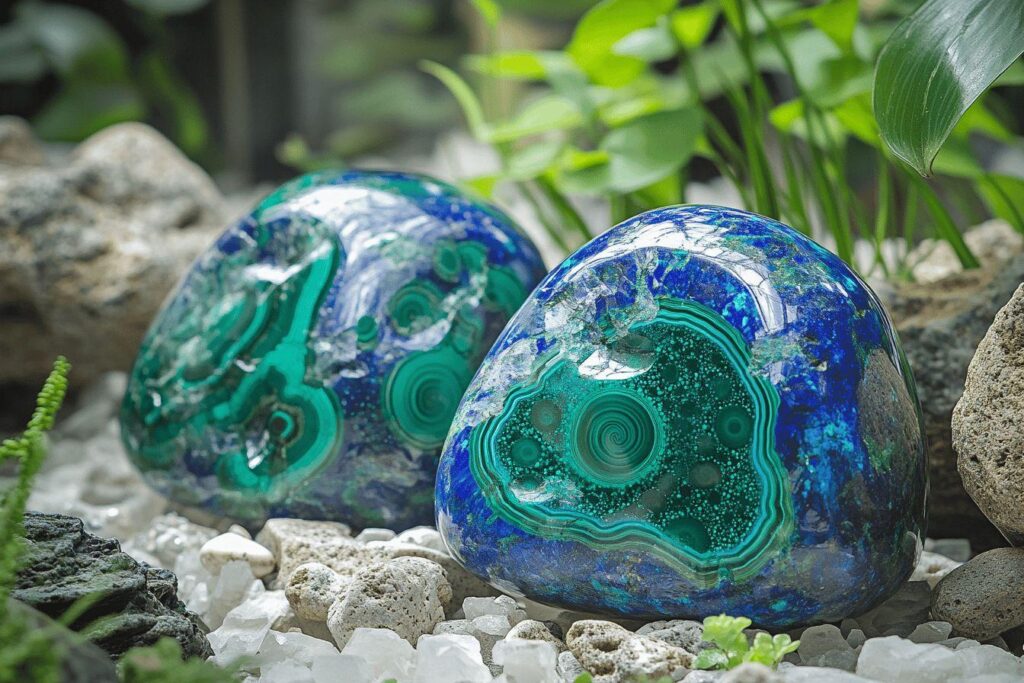 Azurite malachite: pierre précieuse pour vos bijoux ou talisman de bien-être ?
