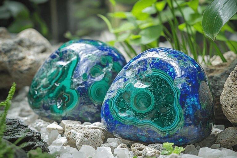 Azurite malachite: pierre précieuse pour vos bijoux ou talisman de bien-être ?