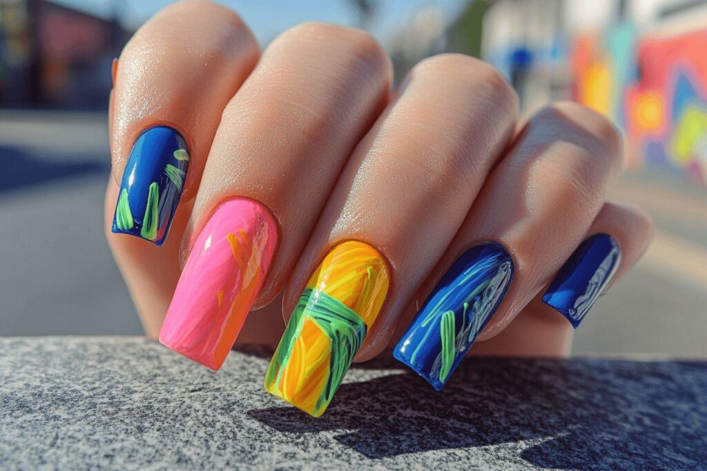 Comment adopter les faux ongles fluo avec style ?