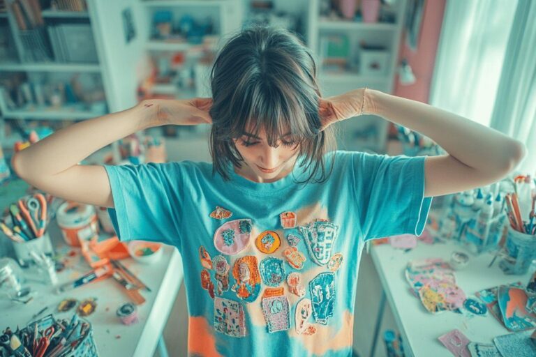 Comment transformer un t-shirt en DIY tendance ?