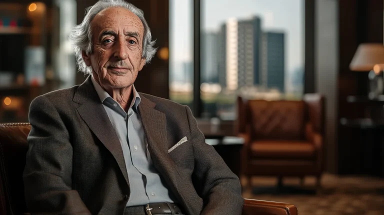 Portrait d'Alain Prost illustrant sa fortune impressionnante et ses investissements en 2024