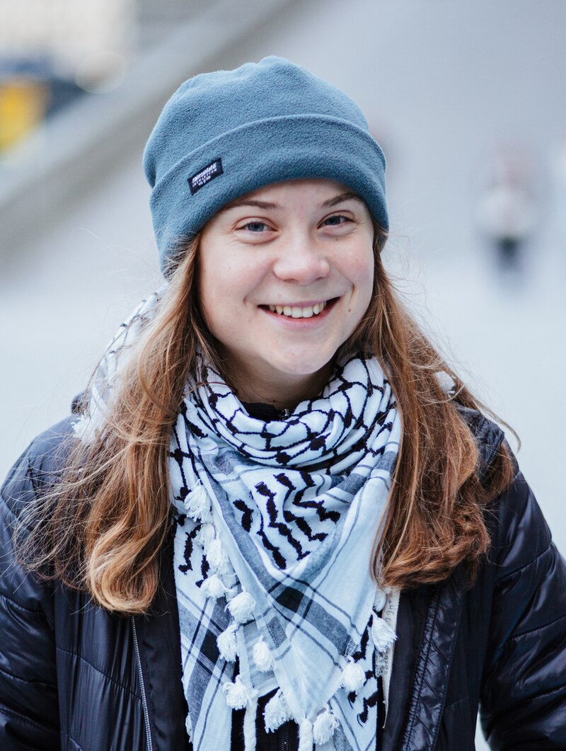 Greta Thunberg en 2024 à Stockholm