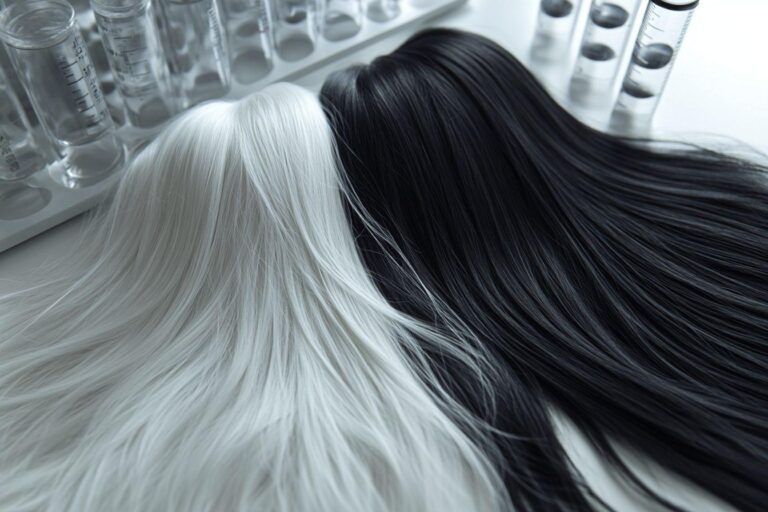 Les cheveux blancs peuvent-ils retrouver leur couleur noire ?