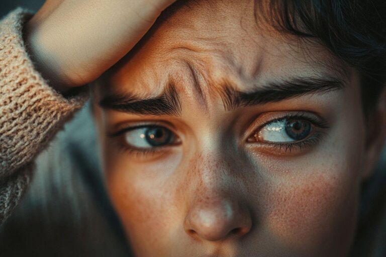 Que symbolise un cuir chevelu qui gratte sur le plan spirituel ?